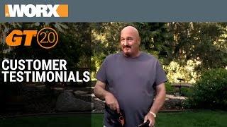 Customer Testimonials | WORX GT 2.0 Cordless Grass Trimmer