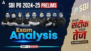 SBI PO Exam Analysis 2024-25 | SBI PO Shift 2 Analysis | SBI PO Prelims Exam Analysis 2025