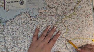 ASMR ~ Brest, Belarus History & Geography ~ Soft Spoken Map Tracing Google Earth