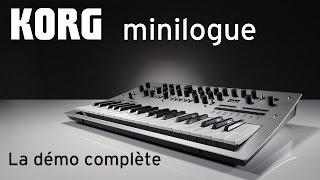 KORG minilogue : la démo complète du nouveau synthé analogique (vidéo de la Boite Noire)