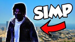 Simp Gets TROLLED in GTA RP (VOLUME WARNING)