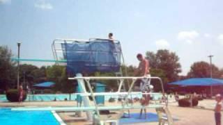 My Double front flip at the Pool