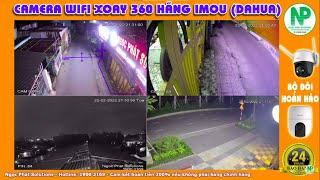  REVIEW - CAMERA IMOU PTZ XOAY 360 NGOÀI TRỜI FULL MÀU BAN ĐÊM S22FP 2MP - S42FP 4MP