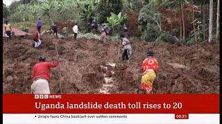 Weather Events - At least 113 people missing after Uganda landslide say police -- 30/Nov/2024