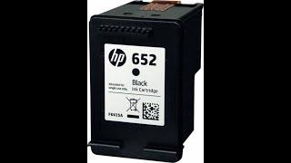 How to refill Hp Black Ink Cartridge Hp 652 HP Deskjet 2135