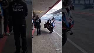 First-ever stoppie on the BMW for Toprak!  | #WorldSBK