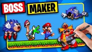 I made your enemy ideas?! - Mario Boss and Enemy Maker?! (Mario Multiverse)