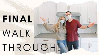 NEW CONSTRUCTION HOME FINAL WALKTHROUGH || NEW CONSTRUCTION ADVICE