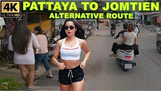 Pattaya to Jomtien Alternative Route   2024 Thailand