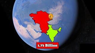 What if India And All Stan Countries United A Single Country | Country Comparison | Data Duck 3.o