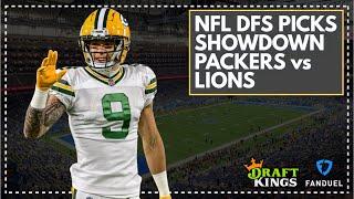 NFL DFS Picks for Thursday Night Showdown, Packers vs Lions: FanDuel & DraftKings Lineup Advice