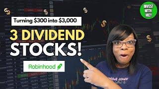 Top 3 Dividend GROWTH Stocks We're Doubling Down On In Our Robinhood Portfolio