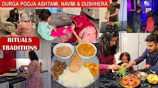 Ashtami Kanya Poojan, Bhog, Rawan Dehan - Navratri Ends | Durga Ashtami & Dushhera Celebration in UK