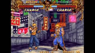 Double Dragon Neo Geo/Arcade gameplay Billy