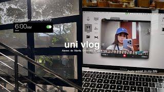 uni vlog ️ a realistic *busy* week in my life, midterms szn, work-life balance, & running errands