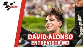 ENTREVISTA a al campeón de Moto3, DAVID ALONSO: "Hubo un momento donde exploté" | MotoGP