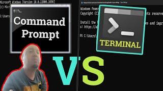 What is the difference between CMD and Terminal