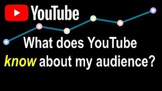 YouTube Channel Analytics about My Audience