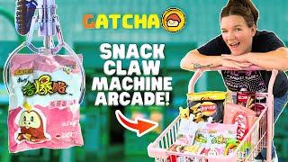 Most UNIQUE ARCADE in the US! | $50 Claw Machine Challenge |