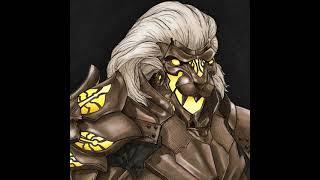 Godfall art Silvermane digital painting short version YouTube shorts
