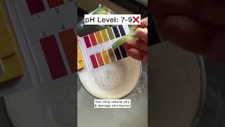 Testing pH level of Indian facewashes part 2 #shorts #youtubeshorts #skincare