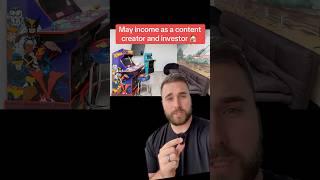 May income as a real estate investor and content creator