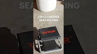 VEVOR 2 in 1 Z Creeper Seat | Easily converted from creeper to stool