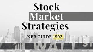 Stock Market Strategies | Investing Guide 1992