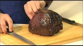 Carve a Topside of Beef