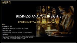 Cybersecurity and Business Analysis