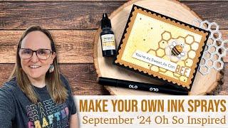 Oh So Inspired Collab September 2024 | Make Your Own Sprays with Reinkers | Inspired by Meghan K