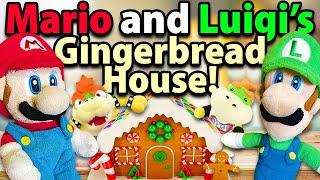 Crazy Mario Bros: Mario and Luigi's Gingerbread House!