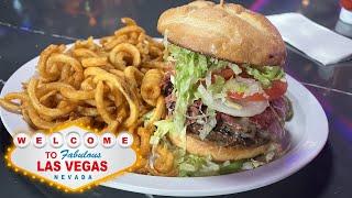 LAS VEGAS RESTAURANT REVIEW - Peppermill Lounge and Diner Food Legendary Pastrami Burger