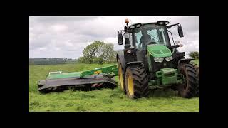 JOHN DEERE 6120M WITH 331 MOWER