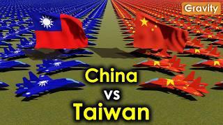 Taiwan vs China Military comparison 2024