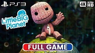 LITTLE BIG PLANET | Full Game (PS3 Gameplay 4K UHD)