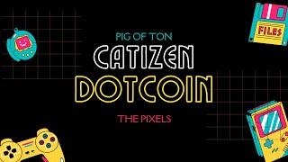 Крипто-лето в играх: Catizen, Pig of Ton, The Pixels, Dotcoin