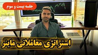 آموزش کامل استراتژی رابرت ماینر - جلسه بیست و سوم - fenefx