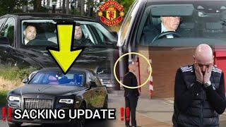 ERIK TEN HAG SACKED! FAREWELL SPEECH AS HE LEAVES MANCHESTER UNITED IN TEARS!