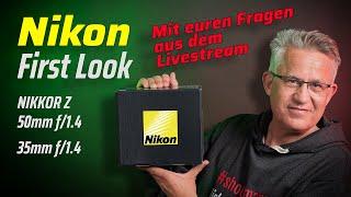 Nikon Z 50 + 35mm f/1.4 Unboxing – Deine Fragen für mein Review was soll ich testenNACHPRODUZIERT