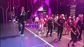 Highs & Lows -- Line Dance Demonstration with Maggie Gallagher on a Med Cruise Ship