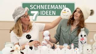 7 kreative SCHNEEMANN-IDEEN für Kinder: Basteln, Malen & Spielen ️️ I Betzold TV