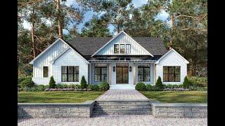 Virtual Tour of Modern Farmhouse Plan 041-00367