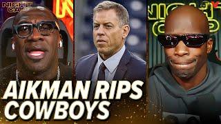 Unc & Ocho react to Troy Aikman BLASTING CeeDee Lamb & Dallas Cowboys receivers  | Nightcap