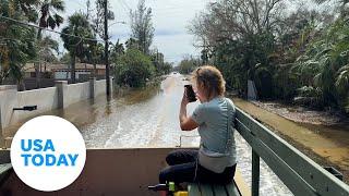 Siesta Key, Florida, community cleans up after Milton and Helene | USA TODAY