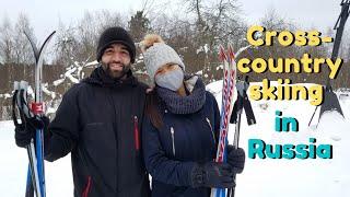 First time cross-country skiing in Russia | Things to do in St. Petersburg