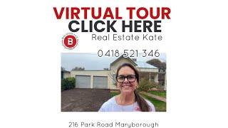 Real Estate Kate - 216 Park Road Maryborough- Virtual Tour