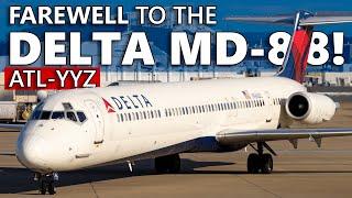 FLYING A 29-YEAR-OLD MD-88! The End of an Era at Delta Air Lines