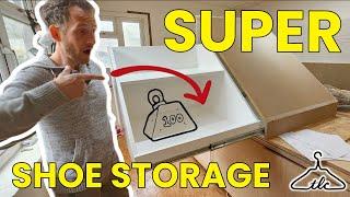 Under Stairs Storage : Designing a COLOSSAL Pull Out Drawer ( Up To 100KG Load! )