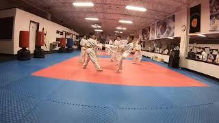 Hamilton-Fairfield Taekwondo Sparring 12/11/19